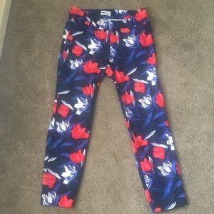 Old navy Floral Pixie Pants
